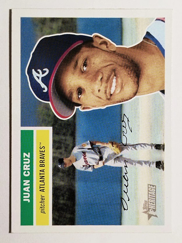 2005 Topps Heritage #53 Juan Cruz