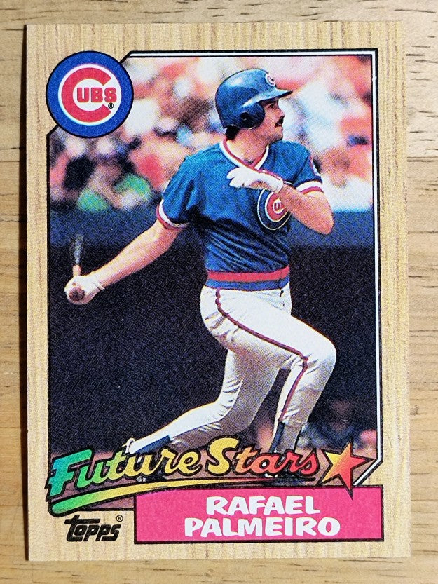 1987 Topps #634 Rafael Palmeiro RC