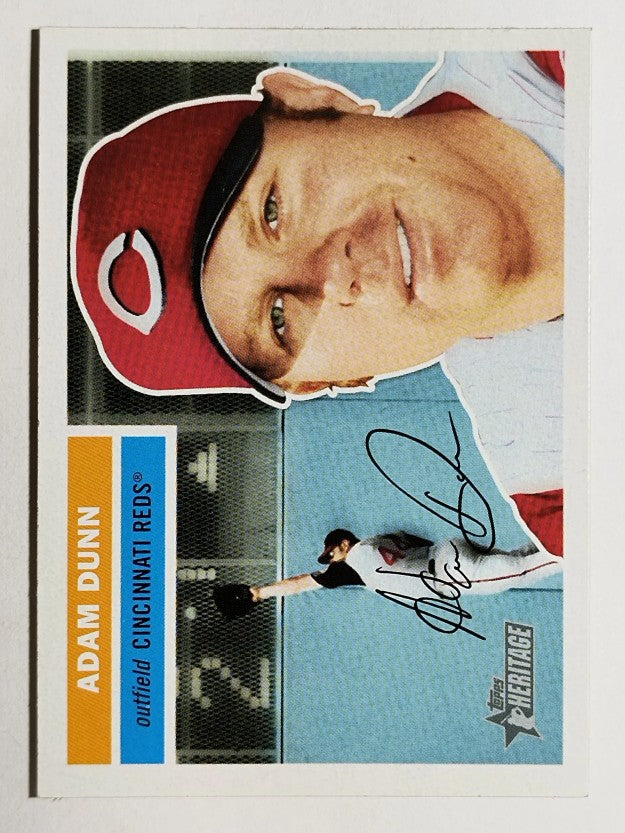 2005 Topps Heritage #57 Adam Dunn
