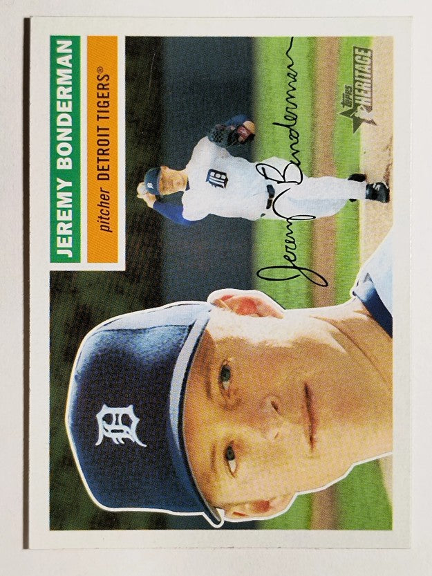 2005 Topps Heritage #191 Jeremy Bonderman