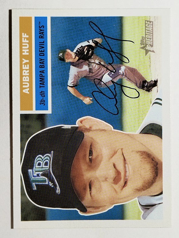 2005 Topps Heritage #214 Aubrey Huff