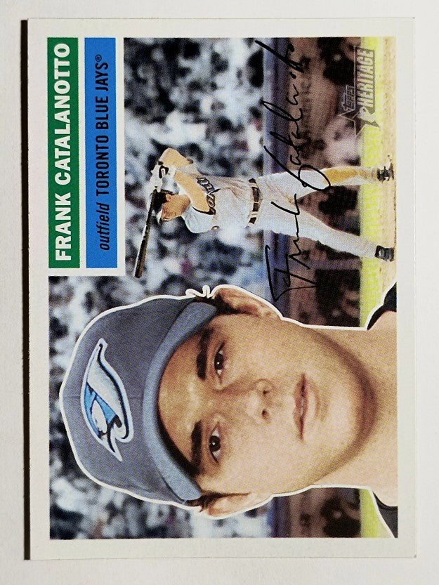 2005 Topps Heritage #216 Frank Catalanotto