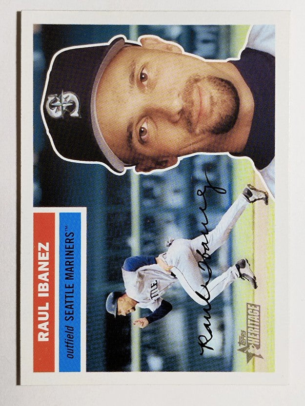 2005 Topps Heritage #217 Raul Ibanez