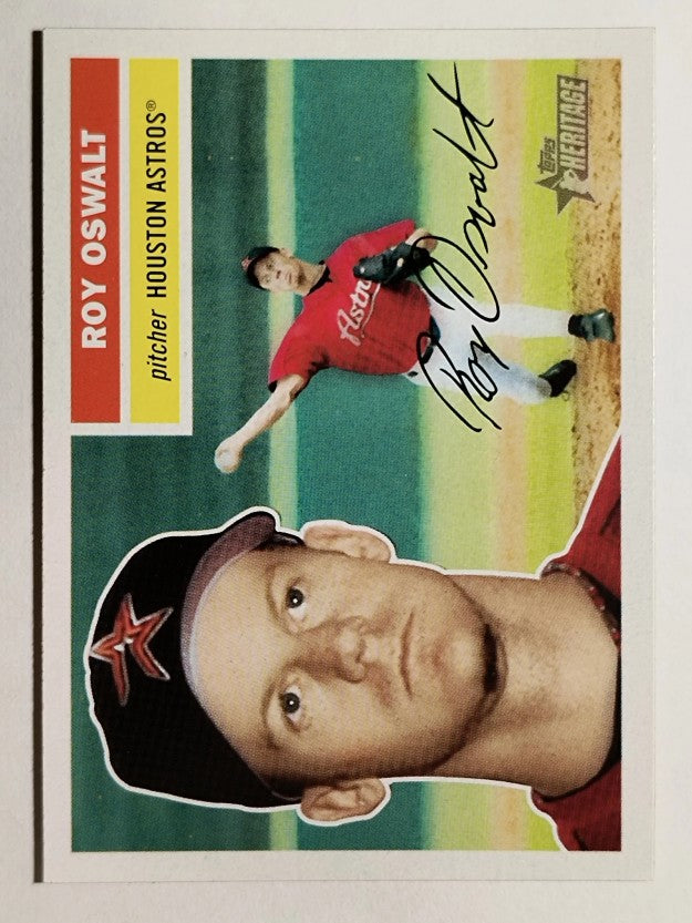 2005 Topps Heritage #227 Roy Oswalt
