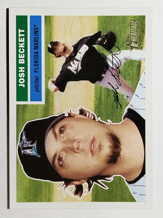 2005 Topps Heritage #228 Josh Beckett