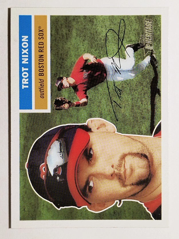 2005 Topps Heritage #234 Trot Nixon