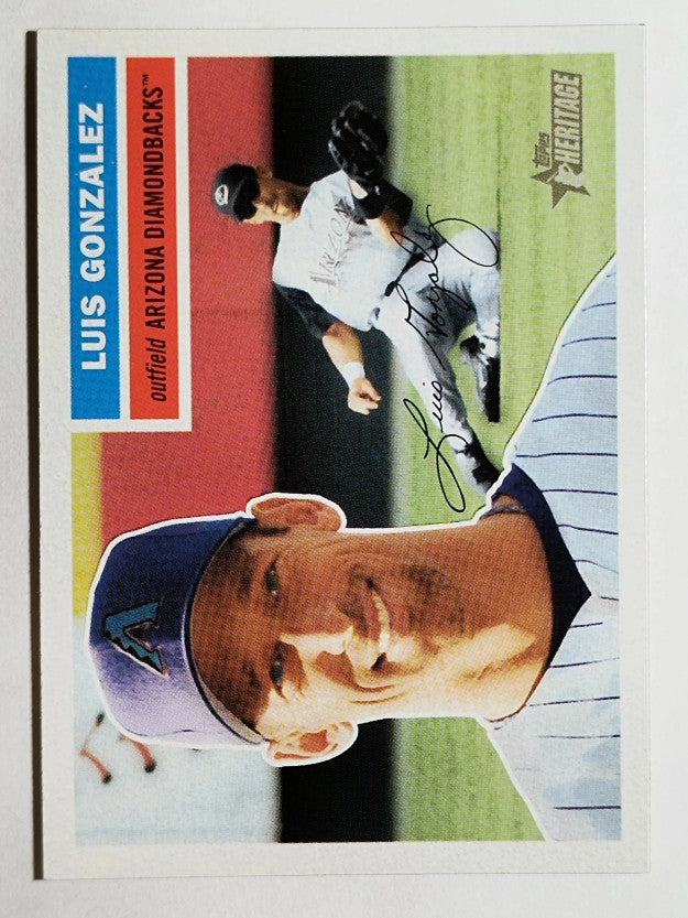 2005 Topps Heritage #271 Luis Gonzalez