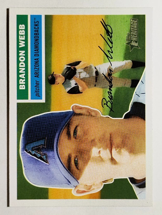 2005 Topps Heritage #274 Brandon Webb
