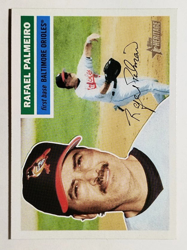 2005 Topps Heritage #303 Rafael Palmeiro