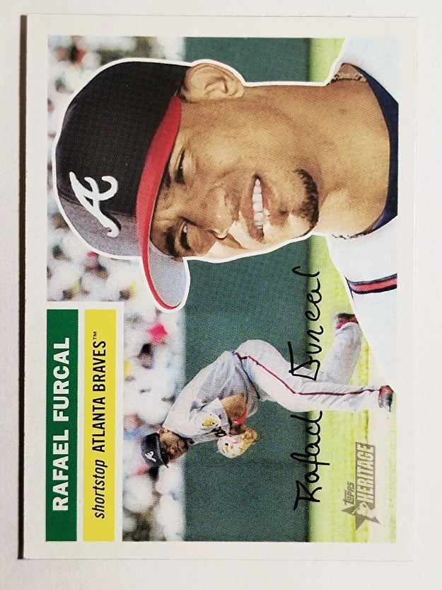 2005 Topps Heritage #304 Rafael Furcal