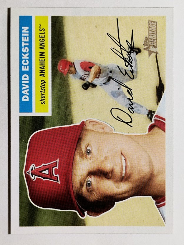 2005 Topps Heritage #305 David Eckstein