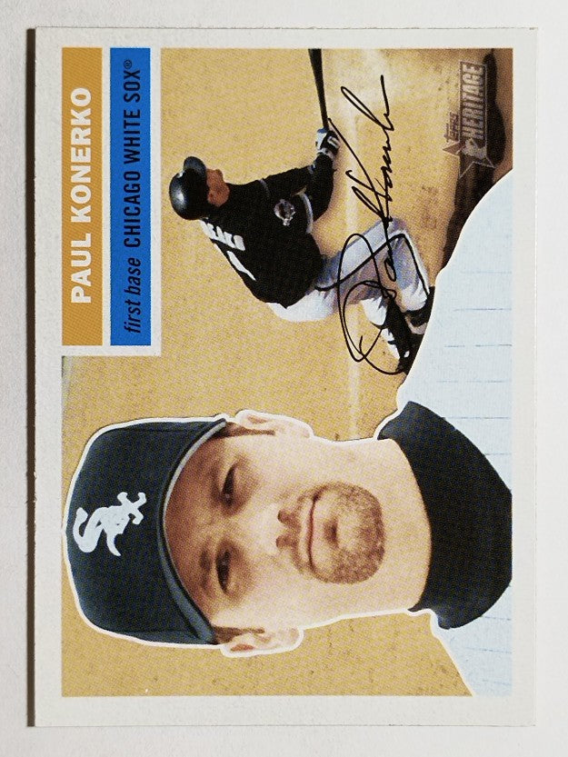 2005 Topps Heritage #322 Paul Konerko
