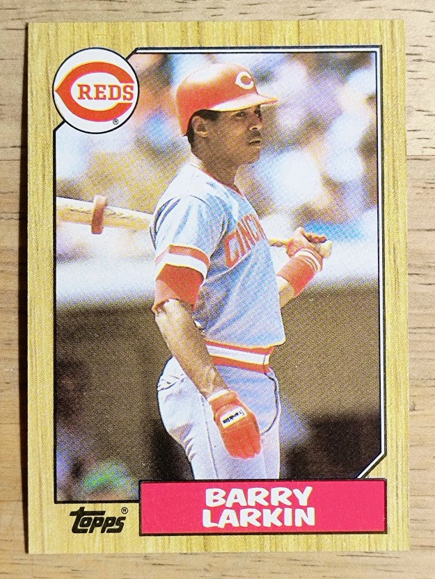 1987 Topps #648 Barry Larkin RC