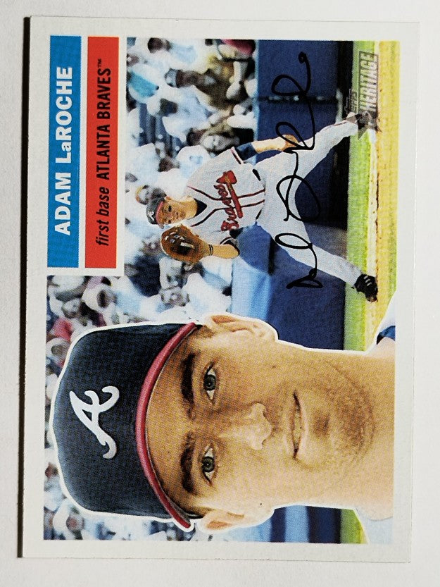 2005 Topps Heritage #386 Adam LaRoche