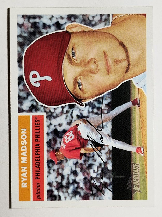 2005 Topps Heritage #395 Ryan Madson