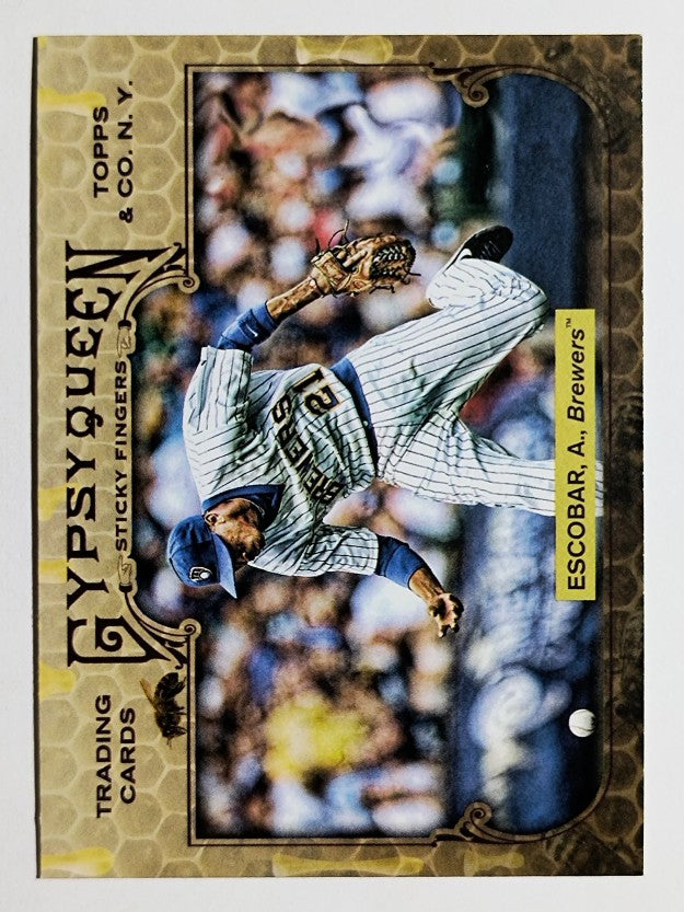2011 Topps Gypsy Queen Sticky Fingers #SF14 Alcides Escobar