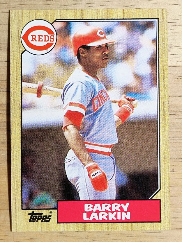1987 Topps #648 Barry Larkin RC