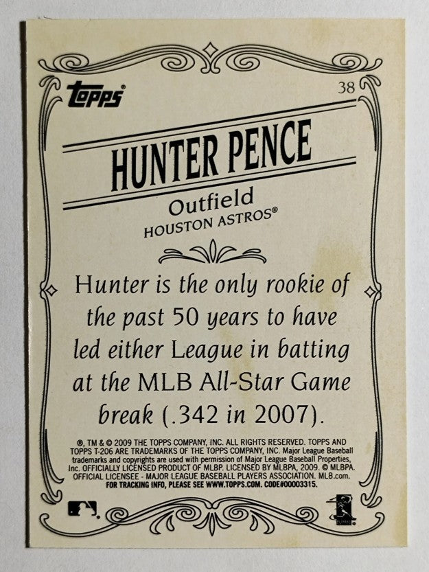 2009 Topps 206 Bronze #38 Hunter Pence