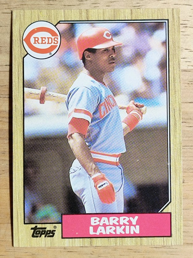 1987 Topps #648 Barry Larkin RC