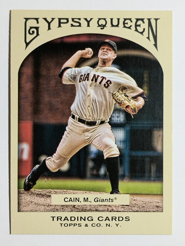 2011 Topps Gypsy Queen #43 Matt Cain