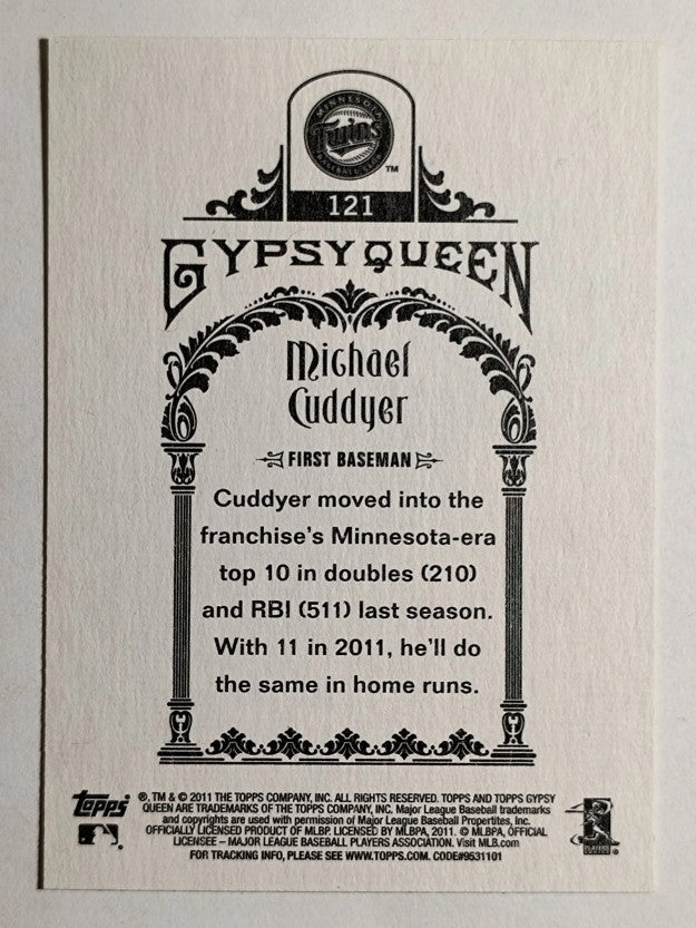 2011 Topps Gypsy Queen #121 Michael Cuddyer