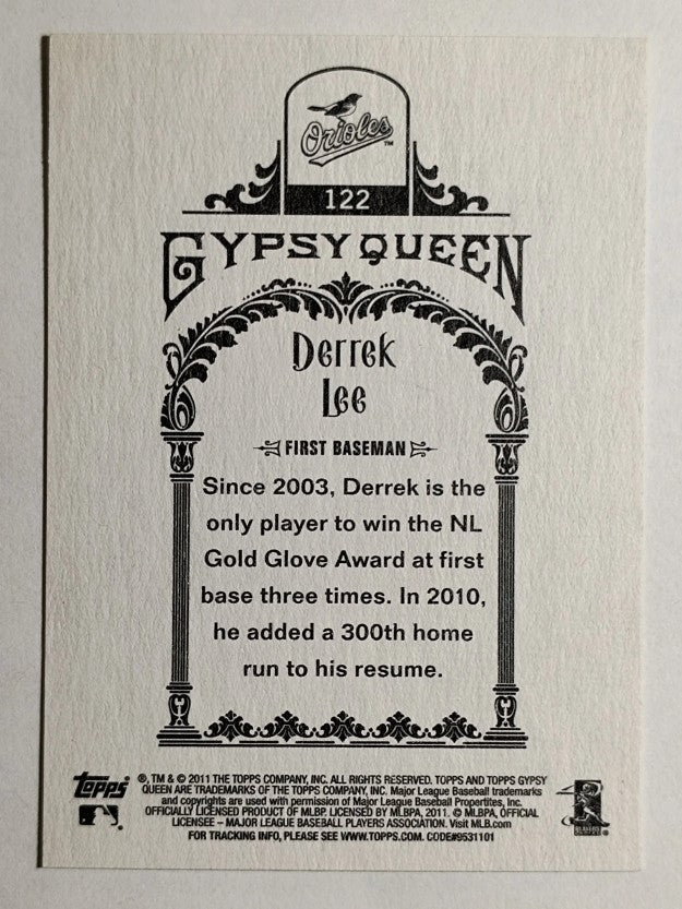 2011 Topps Gypsy Queen #122 Derrek Lee