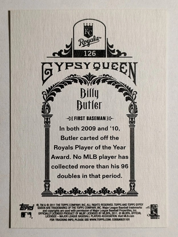 2011 Topps Gypsy Queen #126 Billy Butler