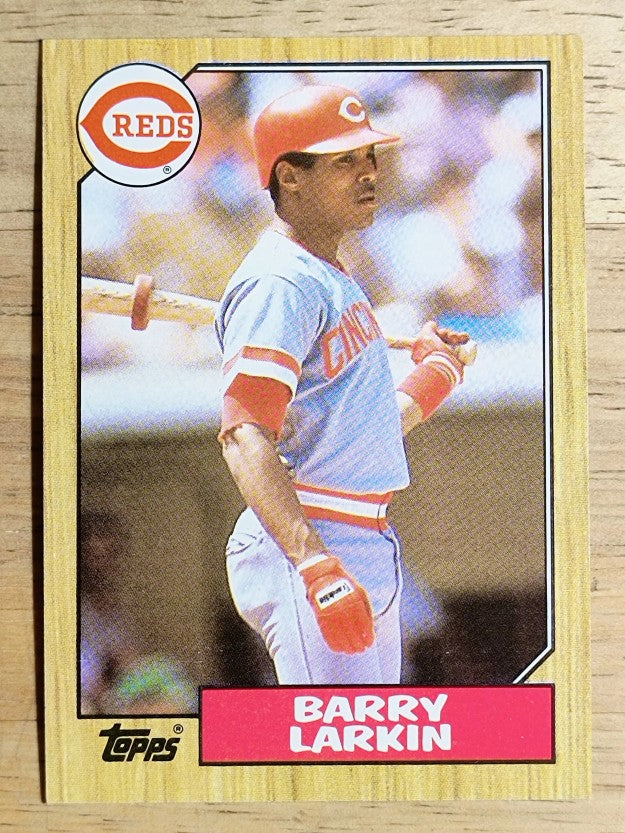1987 Topps #648 Barry Larkin RC