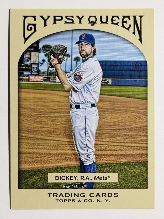 2011 Topps Gypsy Queen #155 R.A. Dickey