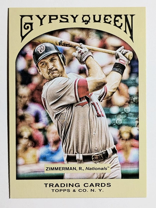 2011 Topps Gypsy Queen #172 Ryan Zimmerman