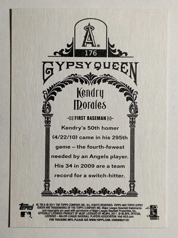 2011 Topps Gypsy Queen #176 Kendry Morales