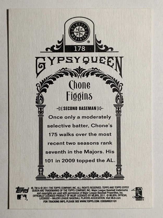 2011 Topps Gypsy Queen #178 Chone Figgins