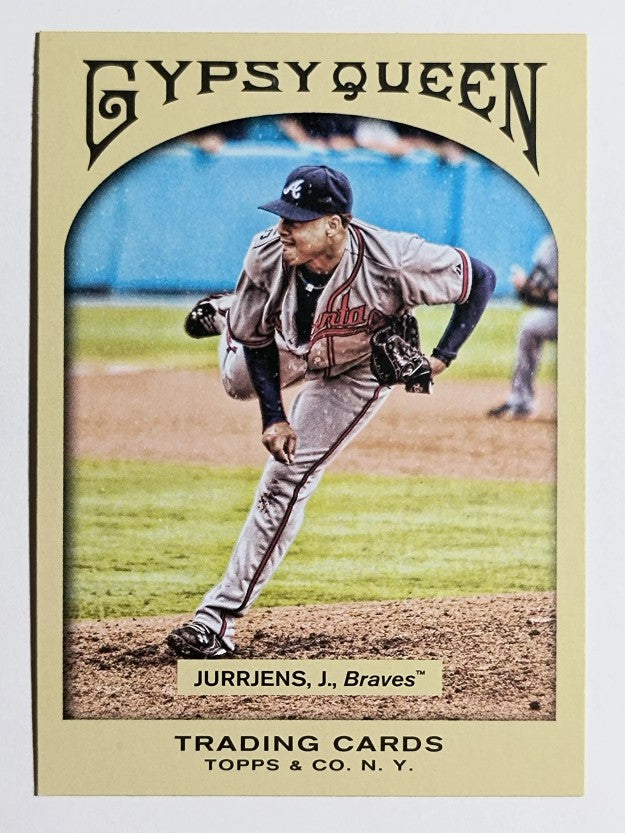 2011 Topps Gypsy Queen #192 Jair Jurrjens