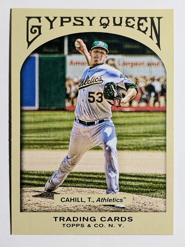 2011 Topps Gypsy Queen #215 Trevor Cahill