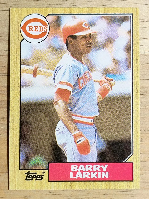1987 Topps #648 Barry Larkin RC