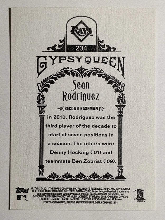 2011 Topps Gypsy Queen #234 Sean Rodriguez
