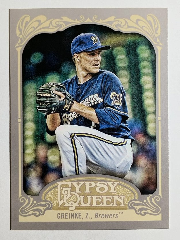 2012 Topps Gypsy Queen #58 Zack Greinke
