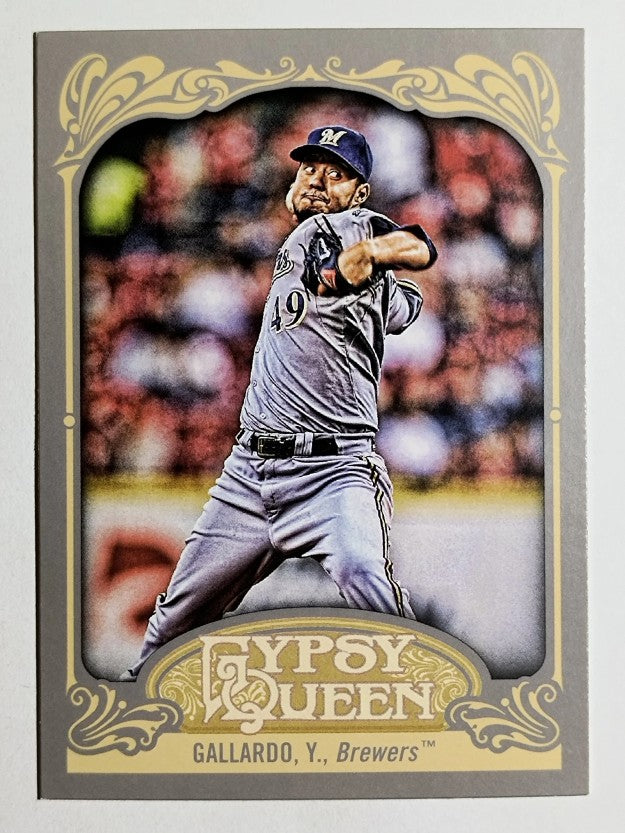 2012 Topps Gypsy Queen #155 Yovani Gallardo