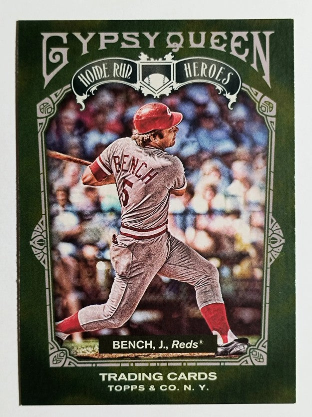 2011 Topps Gypsy Queen Home Run Heroes #HH20 Johnny Bench
