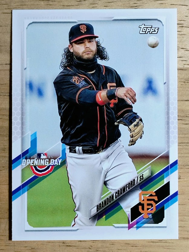 2021 Topps Opening Day #171 Brandon Crawford