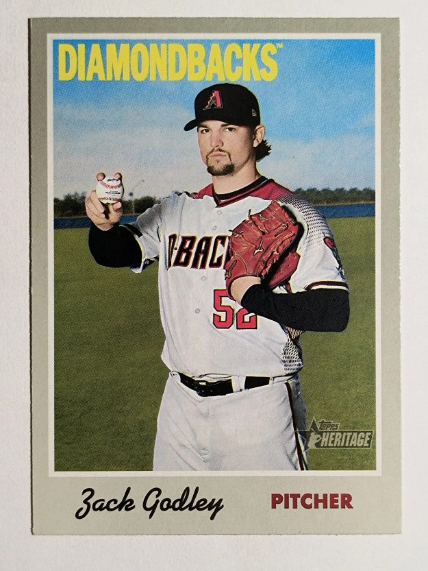 2019 Topps Heritage #47 Zack Godley