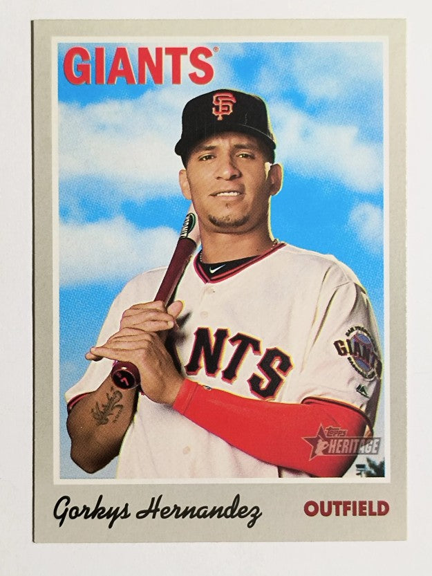 2019 Topps Heritage #58 Gorkys Hernandez