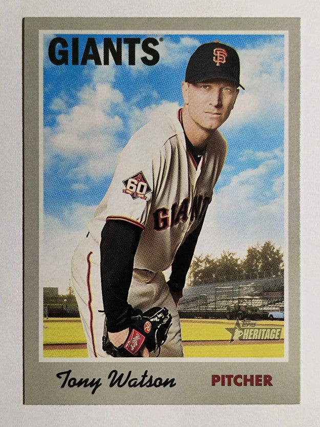 2019 Topps Heritage #77 Tony Watson
