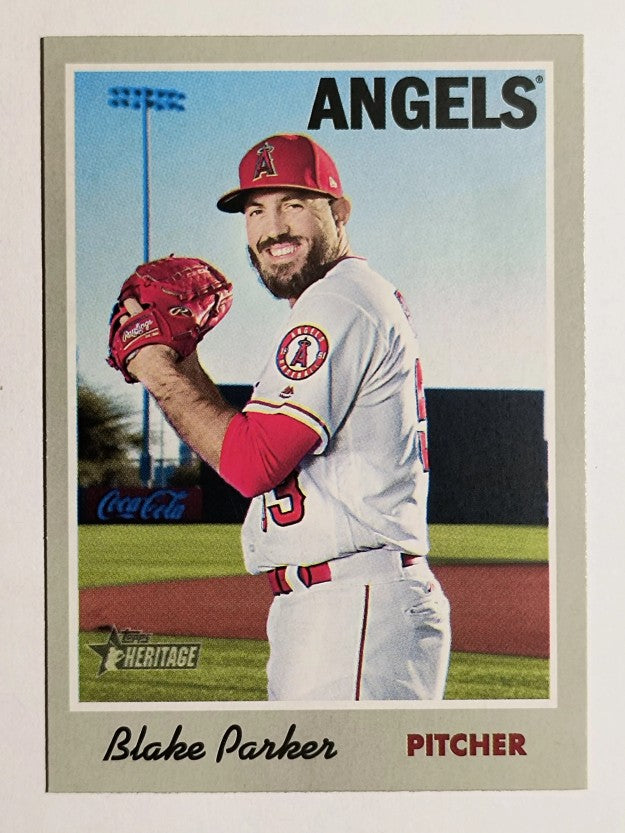 2019 Topps Heritage #132 Blake Parker
