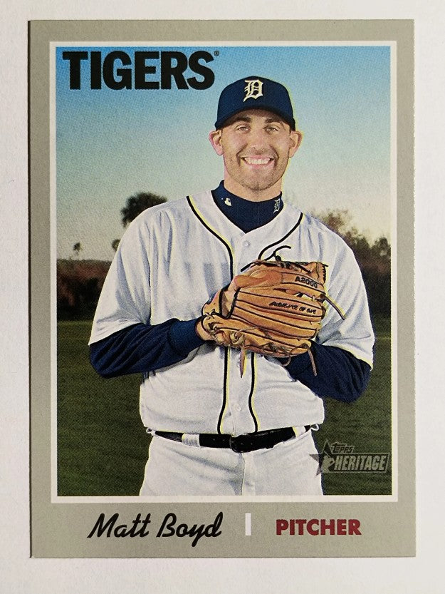 2019 Topps Heritage #152 Matt Boyd
