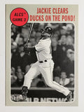 2019 Topps Heritage #199 Jackie Bradley Playoff HL
