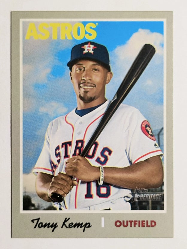 2019 Topps Heritage #208 Tony Kemp