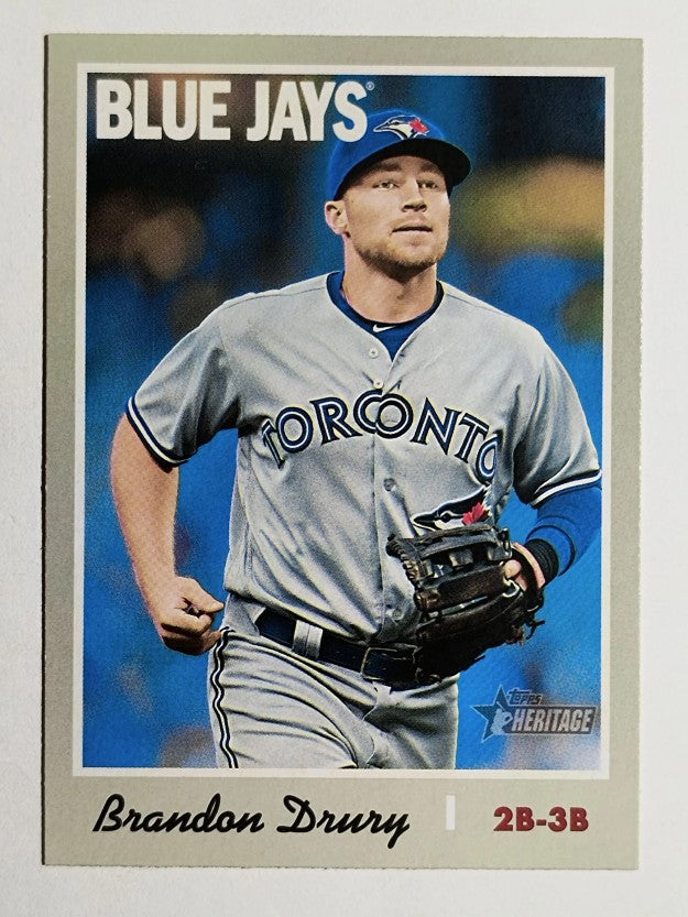 2019 Topps Heritage #238 Brandon Drury