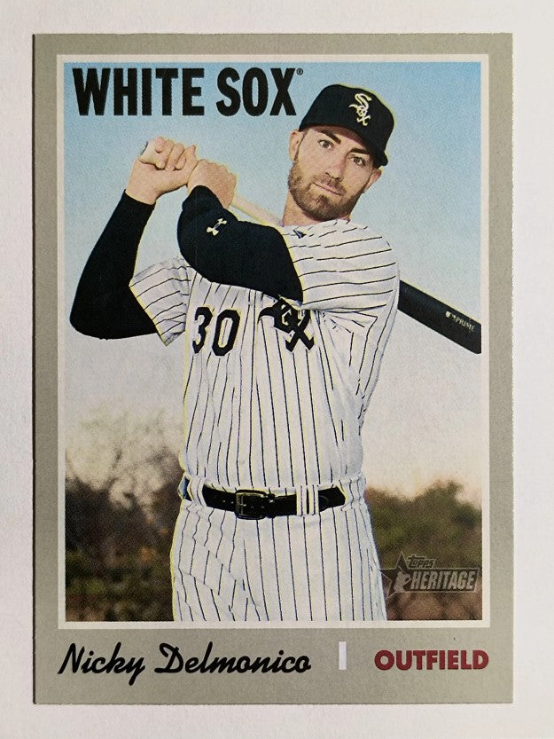 2019 Topps Heritage #299 Nicky Delmonico