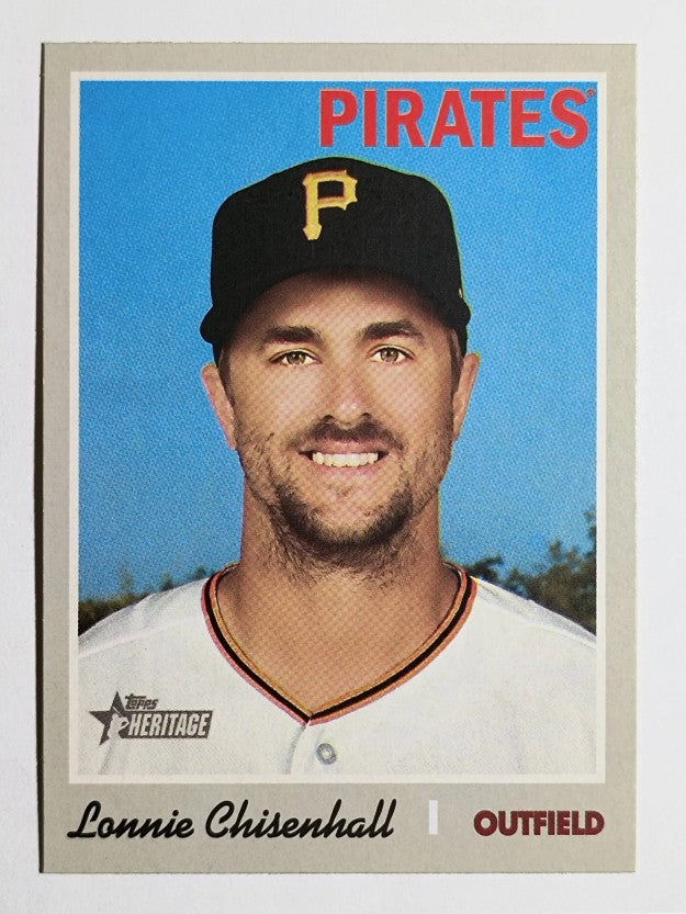 2019 Topps Heritage #510 Lonnie Chisenhall